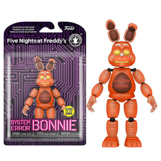 Funko Five Nights at Freddy's, коллекционная фигурка, Five Nights at Freddy's, Бонни из-за системной ошибки
Funko Five Nights at Freddy's, коллекционная фигурка, Five Nights at Freddy's, Бонни из-за системной ошибки