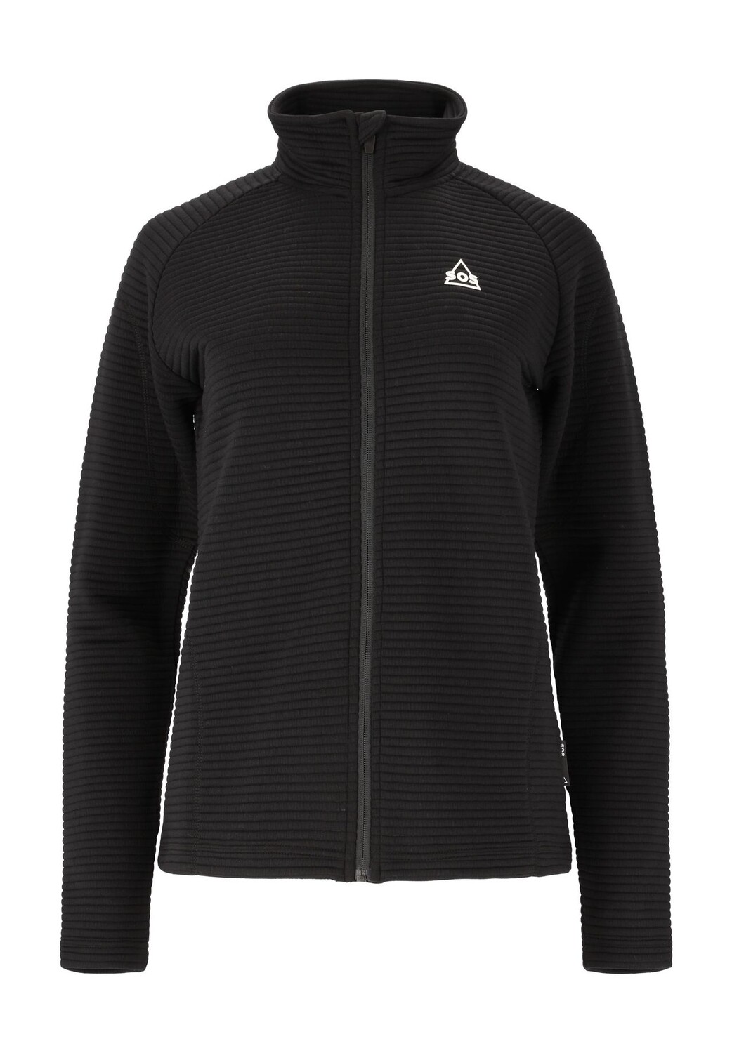 Свитер Muju с полной молнией SOS, черный
Свитер Muju с полной молнией SOS, черный