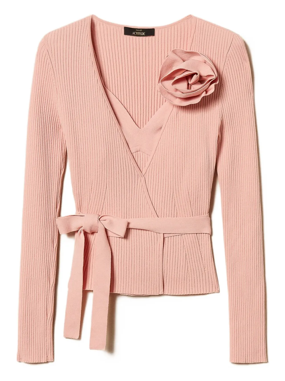 Вязаный комплект с брошью Twinset, розовый
Вязаный комплект с брошью Twinset, розовый