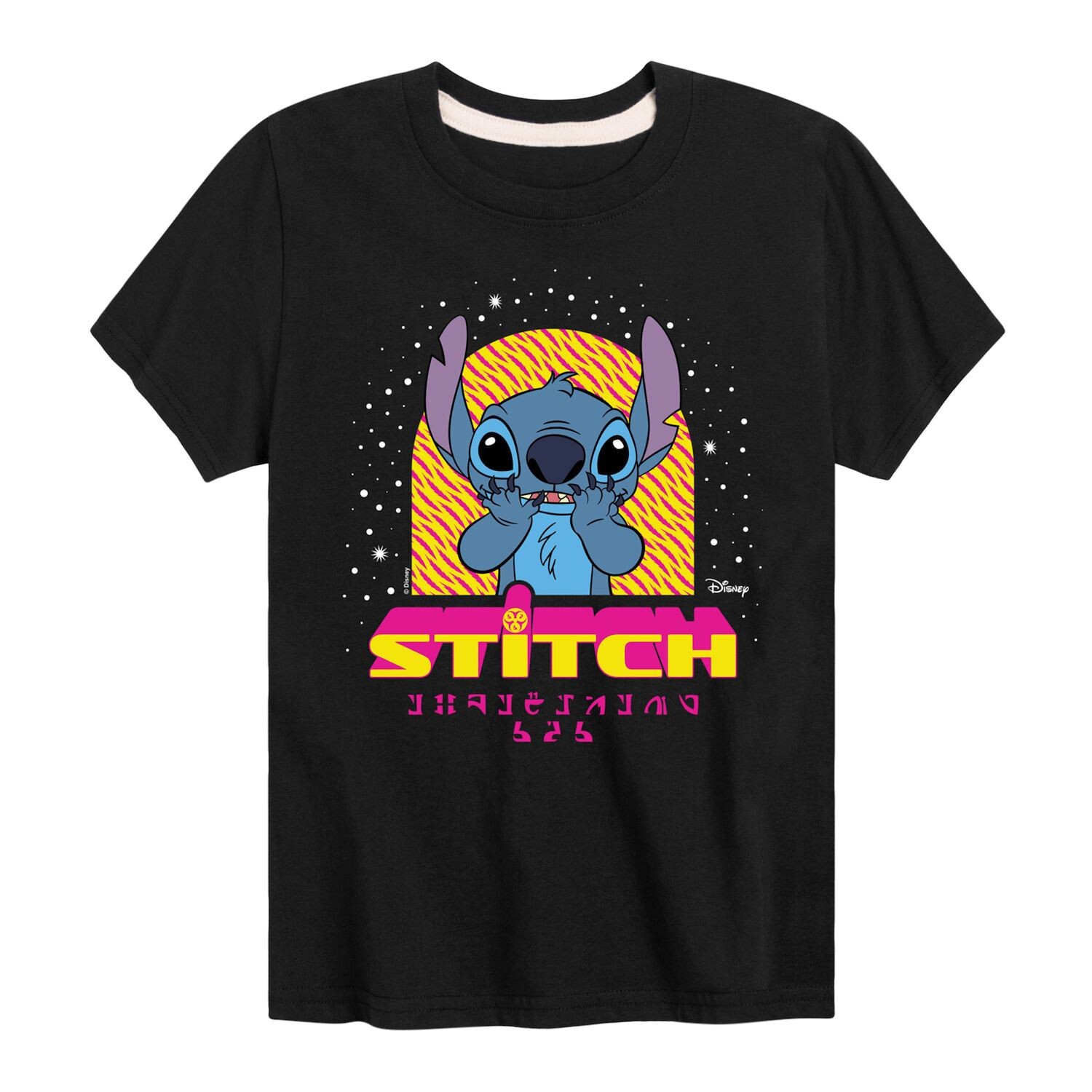 Футболка «Эксперимент 626» Disney's Lilo & Stitch для мальчиков 8–20 лет Disney, черный
Футболка «Эксперимент 626» Disney's Lilo & Stitch для мальчиков 8–20 лет Disney, черный