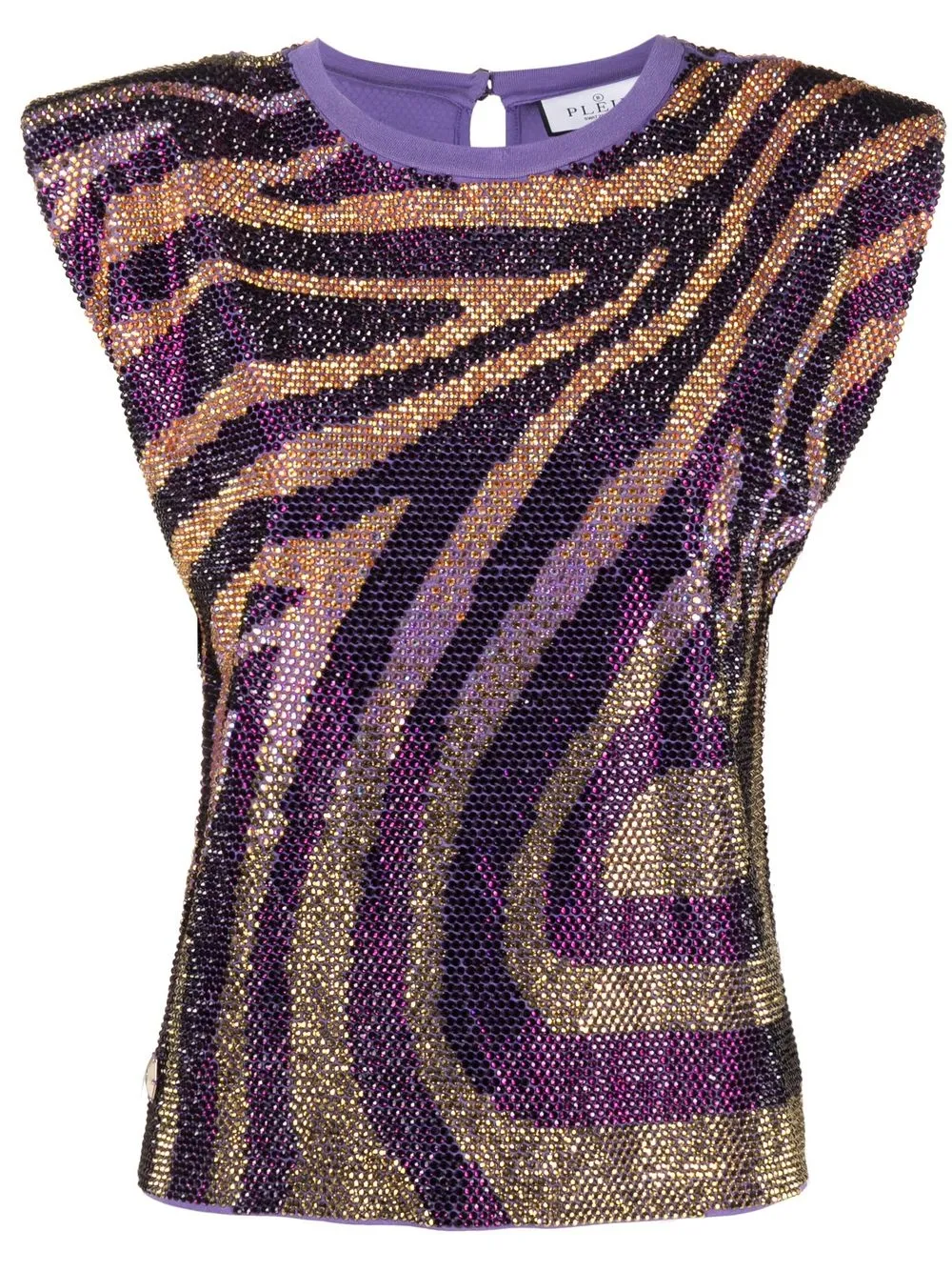 Футболка с кристаллами Philipp Plein, фиолетовый
Футболка с кристаллами Philipp Plein, фиолетовый