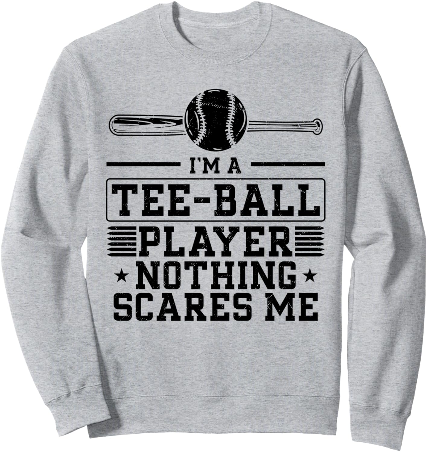 Я играю в ти-бол, меня ничего не пугает - Забавная толстовка с символикой ти-бола Funny Teeball Quotes Tee-Ball Game, серый
Я играю в ти-бол, меня ничего не пугает - Забавная толстовка с символикой ти-бола Funny Teeball Quotes Tee-Ball Game, серый