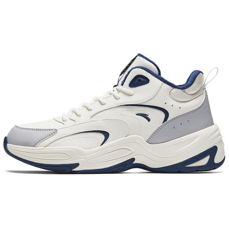 Anta Through Warm Противоскользящие Низкие Повседневные Кроссовки Мужские Белый Серый Синий, Цвет: Слоновая Кость/Грязевой Серый/Темный Морской Синий
Anta Through Warm Противоскользящие Низкие Повседневные Кроссовки Мужские Белый Серый Синий, Цвет: Слоновая Кость/Грязевой Серый/Темный Морской Синий