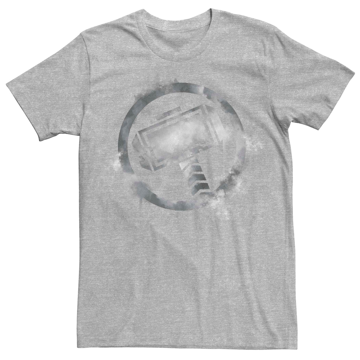 Мужская футболка с логотипом Marvel Thor Hammer из аэрозольной краски Licensed Character
Мужская футболка с логотипом Marvel Thor Hammer из аэрозольной краски Licensed Character