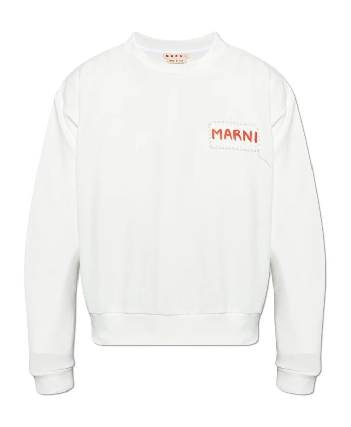 Толстовка с логотипом Marni, белый
Толстовка с логотипом Marni, белый