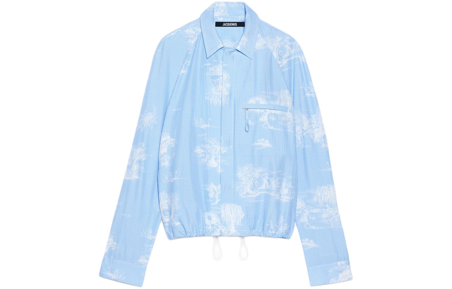 Рубашка мужская Jacquemus La Chemise Criollo, синий 
Рубашка мужская Jacquemus La Chemise Criollo, синий