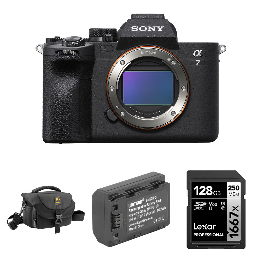 Беззеркальная камера Sony a7 IV Mirrorless Camera with Basic Bundle
Беззеркальная камера Sony a7 IV Mirrorless Camera with Basic Bundle