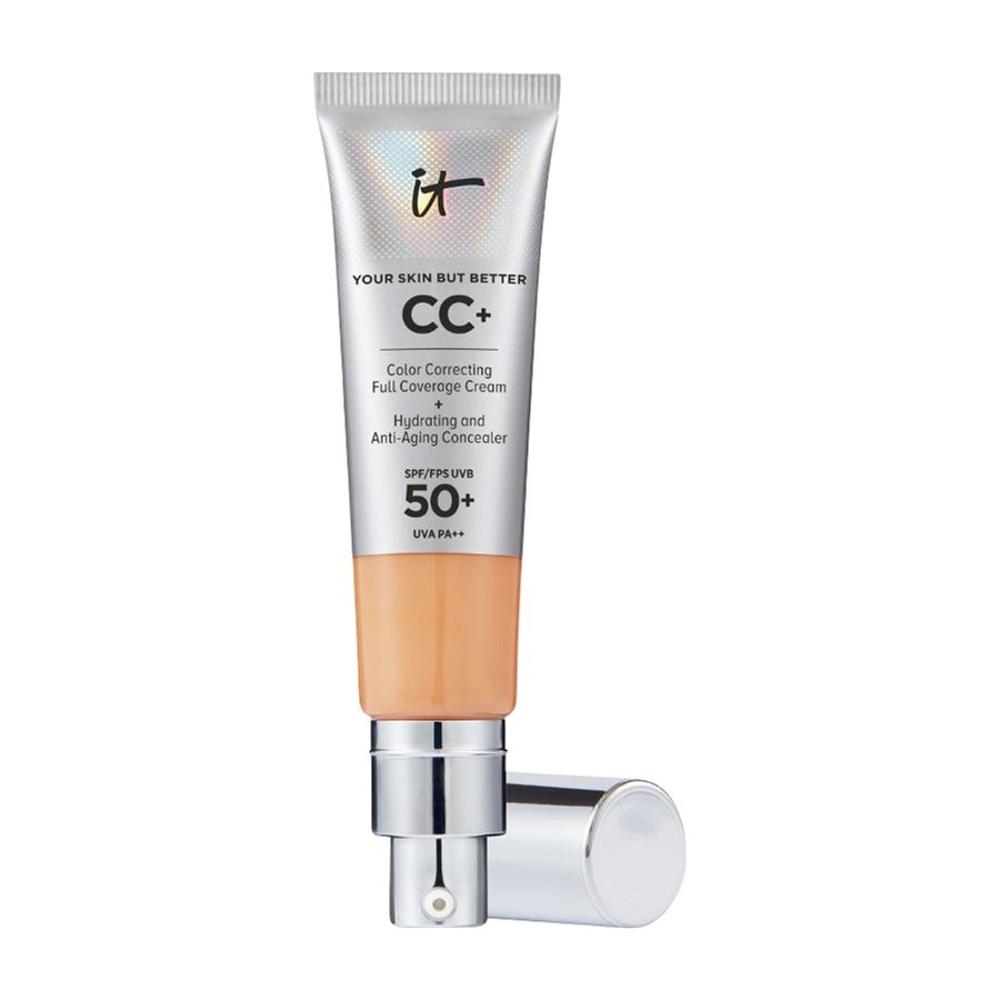 Крем для лица it Cosmetics Your Skin But Better CC+ Cream SPF 50+, Neutral Tan / 32 ml 
Крем для лица it Cosmetics Your Skin But Better CC+ Cream SPF 50+, Neutral Tan / 32 ml
