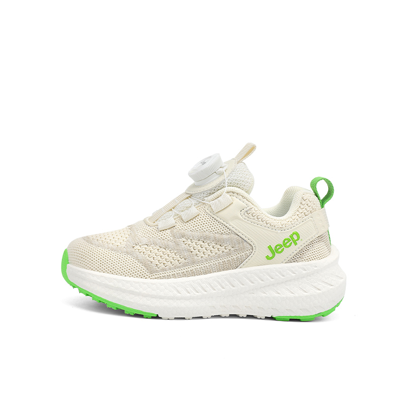 Низкие детские кроссовки для бега Jeep, бежевый/зеленый
Низкие детские кроссовки для бега Jeep, бежевый/зеленый