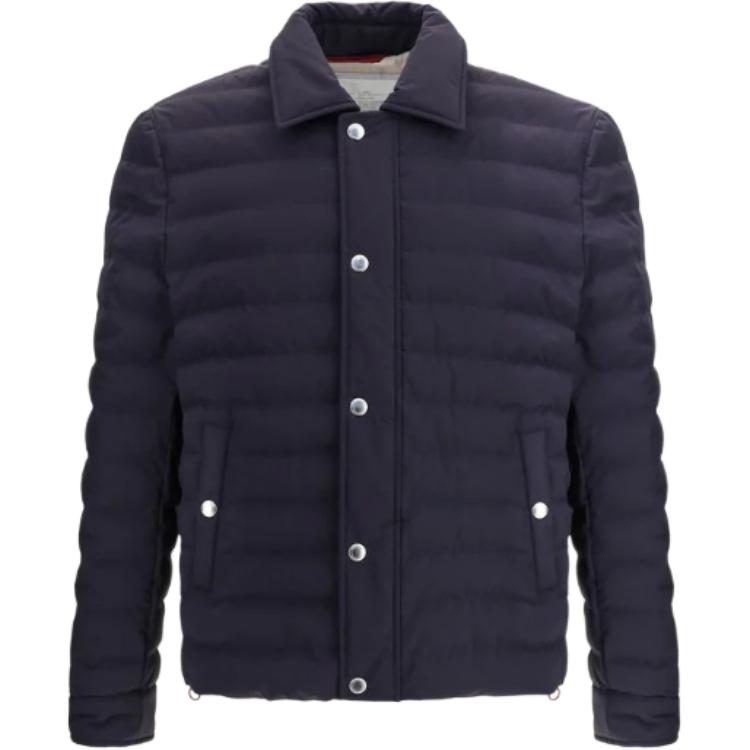 Утепленная рубашка-куртка Brunello Cucinelli, синий
Утепленная рубашка-куртка Brunello Cucinelli, синий