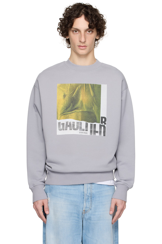 эксклюзивный серый хлопковый водолазка с принтом от Ssense Jean Paul Gaultier, мультиколор
эксклюзивный серый хлопковый водолазка с принтом от Ssense Jean Paul Gaultier, мультиколор