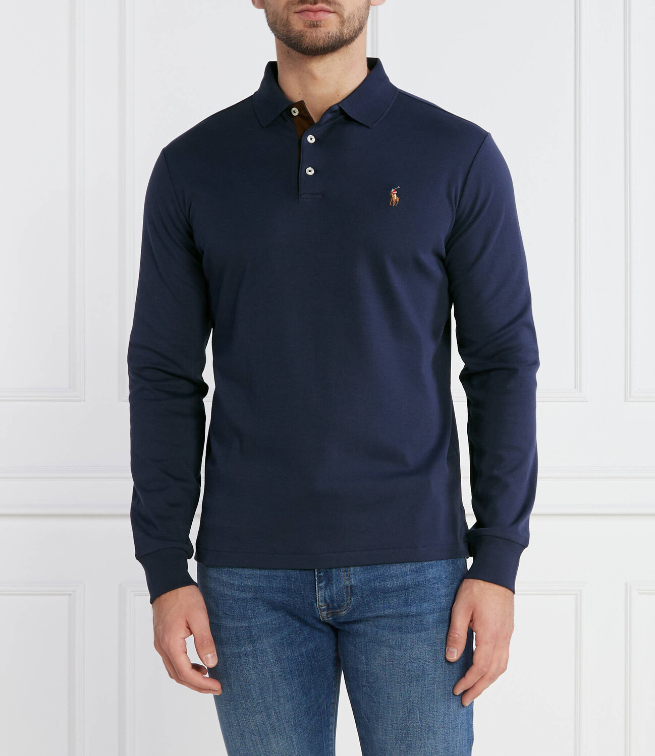 Поло POLO RALPH LAUREN custom slim fit, темно-синий
Поло POLO RALPH LAUREN custom slim fit, темно-синий