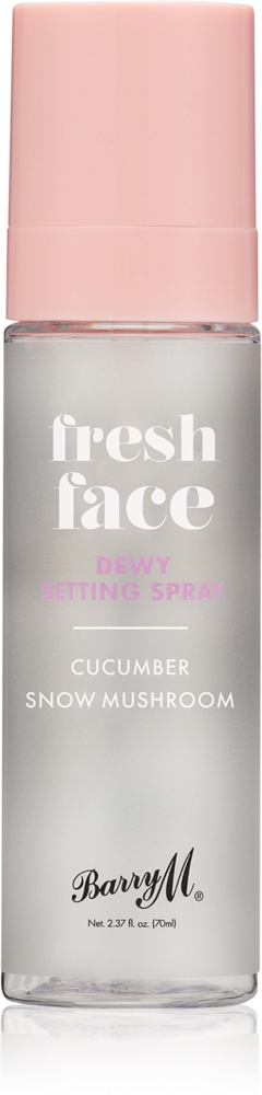 Свежий фиксирующий спрей для лица Barry M, cucumber & snow mushroom 70 мл
Свежий фиксирующий спрей для лица Barry M, cucumber & snow mushroom 70 мл