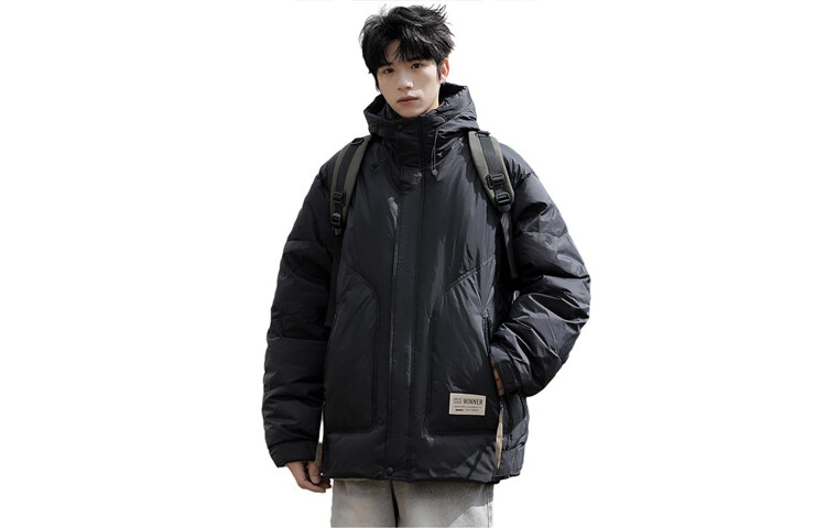 Пуховик унисекс MONTVOO, Черный
Пуховик унисекс MONTVOO, Черный