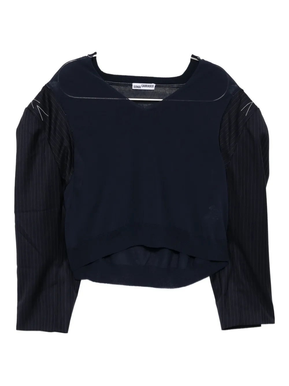 Топ со вставками SONIA CARRASCO, синий
Топ со вставками SONIA CARRASCO, синий