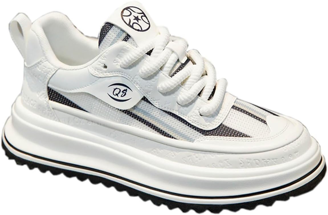 Мужские дышащие кроссовки на шнуровке, легкие, цветные, повседневные с гибкой подошвой из ЭВА для прогулок и повседневной носки Lanverth, белый
Мужские дышащие кроссовки на шнуровке, легкие, цветные, повседневные с гибкой подошвой из ЭВА для прогулок и повседневной носки Lanverth, белый