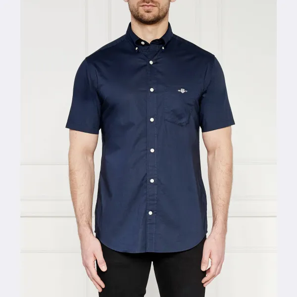 Рубашка из поплина классического кроя Gant, синий
Рубашка из поплина классического кроя Gant, синий