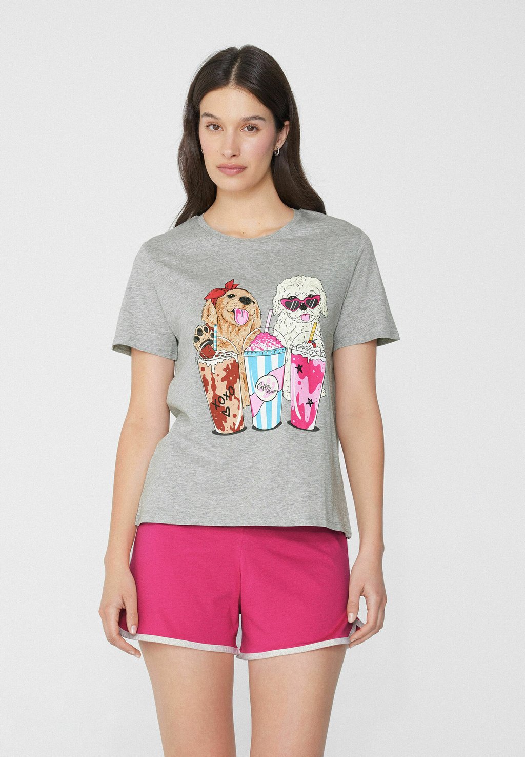 Пижама SET - Pyjama set Tezenis, пятнистый серый
Пижама SET - Pyjama set Tezenis, пятнистый серый