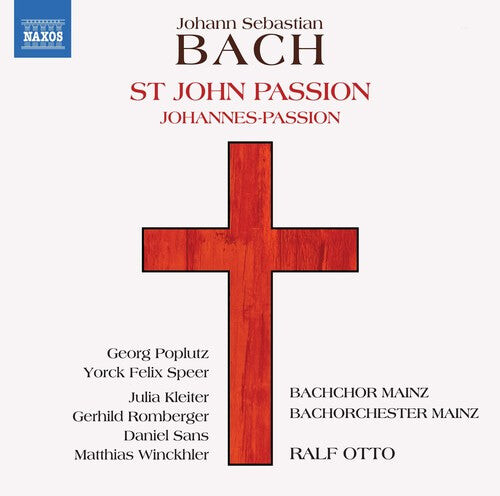 CD диск Bach, J.S. / Poplutz / Otto: St John Passion
CD диск Bach, J.S. / Poplutz / Otto: St John Passion