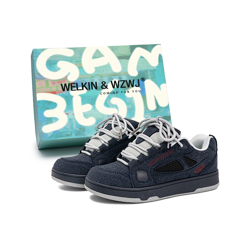 WELKIN&WZWJ Увеличение роста устойчивые к истиранию легкие дышащие нескользящие низкие скейтбордские кроссовки унисекс синие, цвет Blue
WELKIN&WZWJ Увеличение роста устойчивые к истиранию легкие дышащие нескользящие низкие скейтбордские кроссовки унисекс синие, цвет Blue