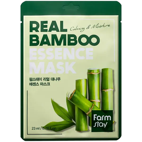 Маска для лица, 23 мл Farmstay Real bambo essence
Маска для лица, 23 мл Farmstay Real bambo essence