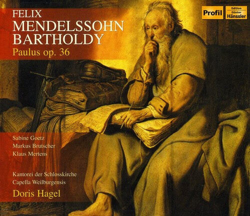 CD диск Mendelssohn / Goetz / Brutscher / Mertens / Hagel: Paulus Op 36
CD диск Mendelssohn / Goetz / Brutscher / Mertens / Hagel: Paulus Op 36