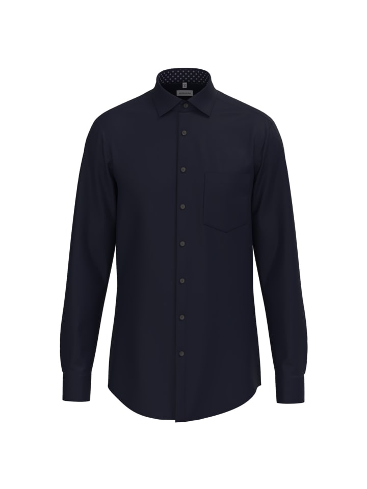 Рубашка Seidensticker, темно-синий
Рубашка Seidensticker, темно-синий