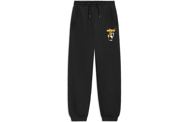 LINING Женские черные вязаные спортивные брюки с контрастной строчкой CF Tracing
LINING Женские черные вязаные спортивные брюки с контрастной строчкой CF Tracing