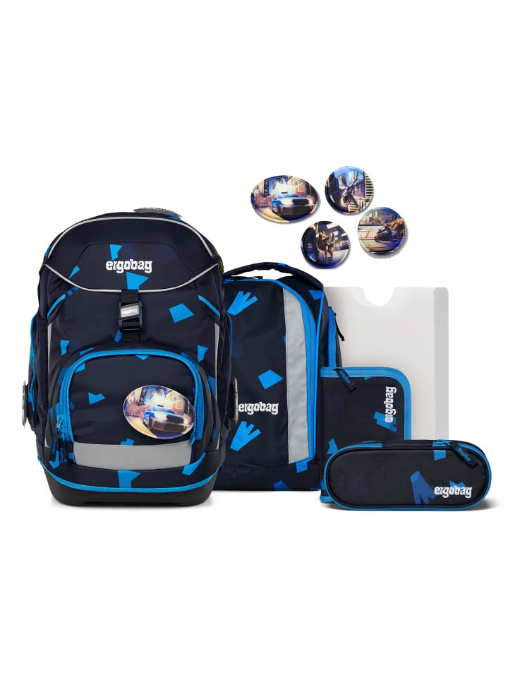 Ergobag Набор школьных рюкзаков, 6 предметов, включая рюкзак на липучках, выполнен в стиле охоты на медведя
Ergobag Набор школьных рюкзаков, 6 предметов, включая рюкзак на липучках, выполнен в стиле охоты на медведя