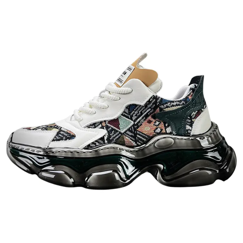 ZUOSAISI Низкие массивные кроссовки мужские белые
ZUOSAISI Низкие массивные кроссовки мужские белые