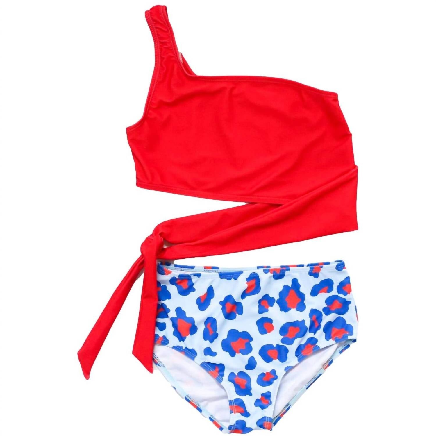 Красный купальник из двух частей Kids Seaglass Azure Blueberry Bay swimwear, красный
Красный купальник из двух частей Kids Seaglass Azure Blueberry Bay swimwear, красный