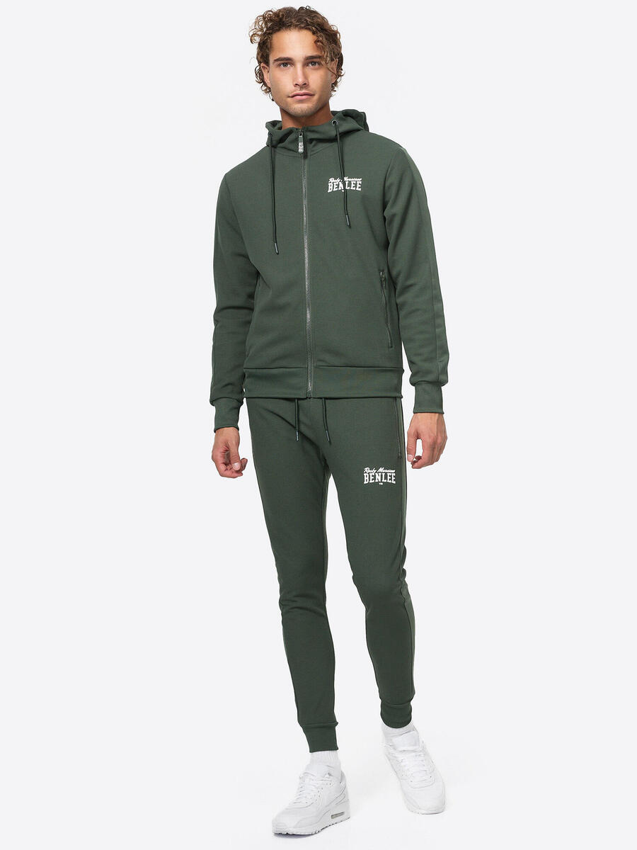 Мужской облегающий спортивный костюм с капюшоном BENLEE HACKBERRY
Мужской облегающий спортивный костюм с капюшоном BENLEE HACKBERRY