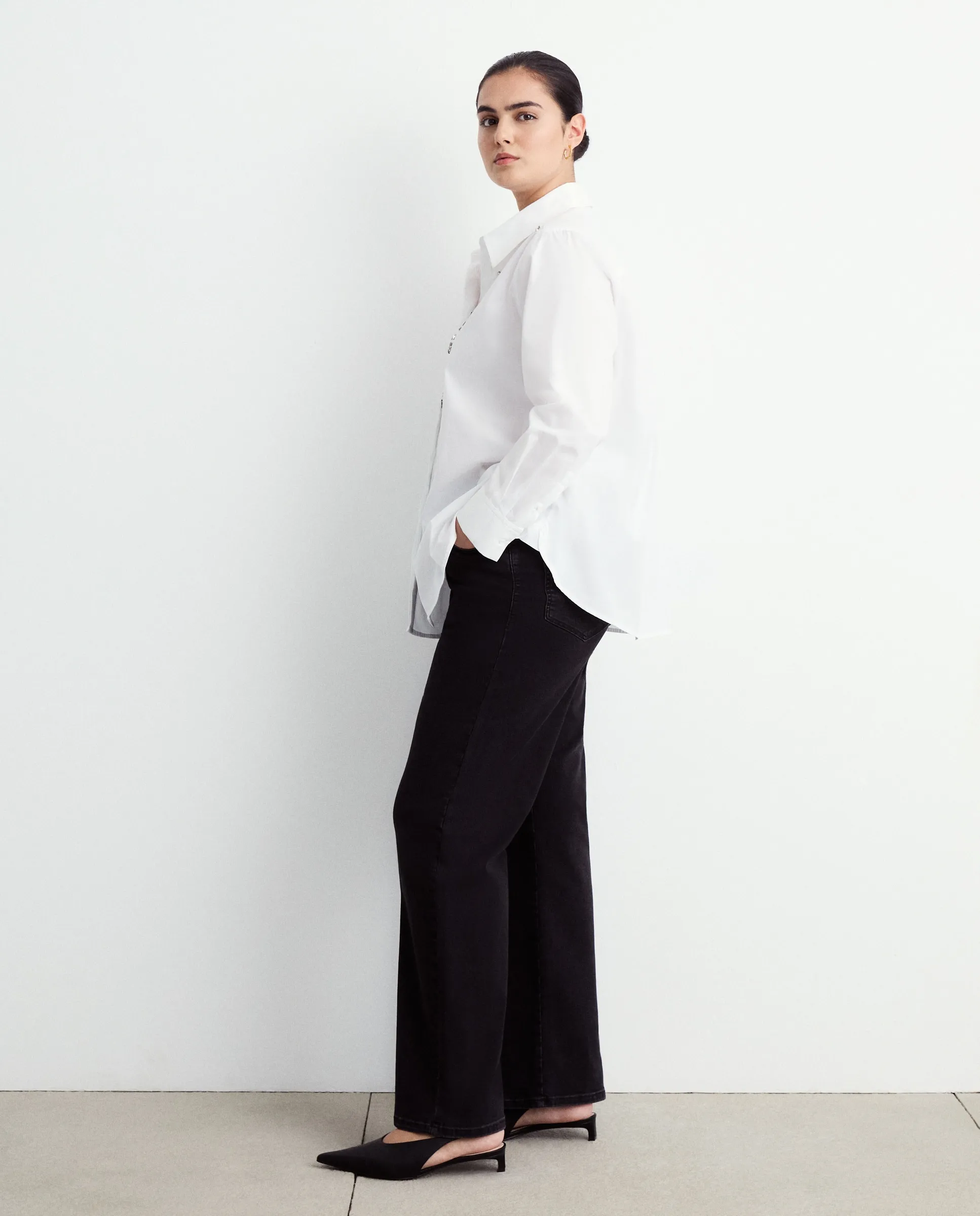 Широкие брюки Couchel, черный
Широкие брюки Couchel, черный