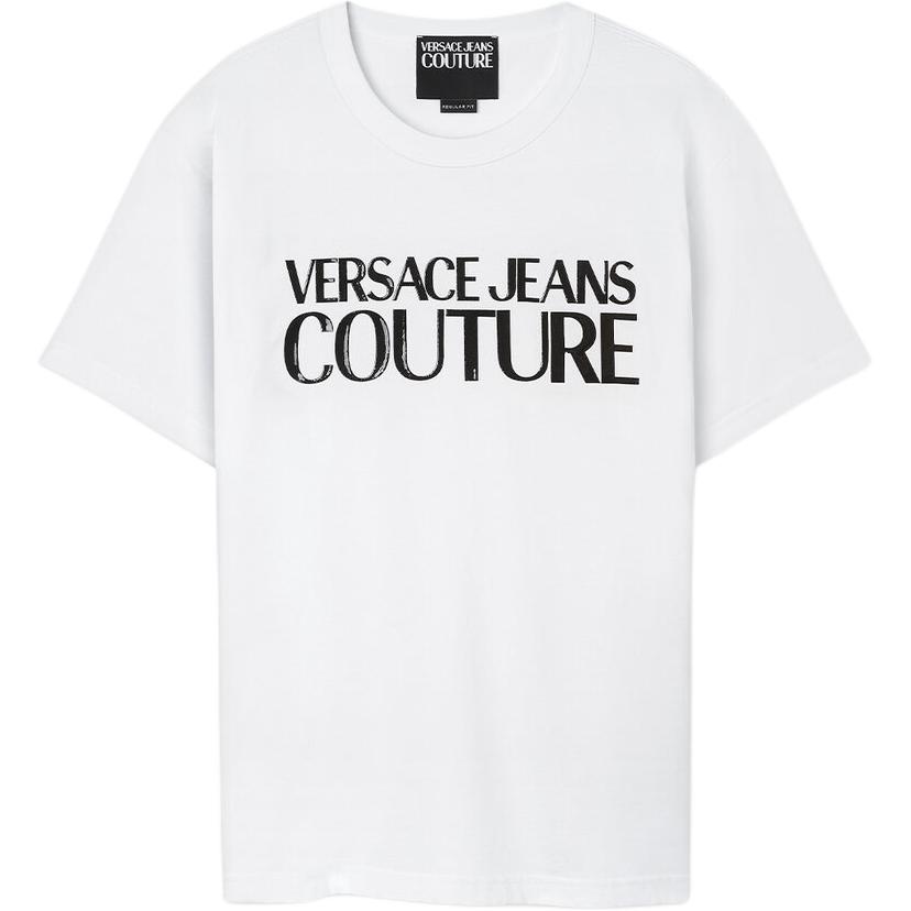 Футболка с принтом логотипа VERSACE JEANS COUTURE, белый
Футболка с принтом логотипа VERSACE JEANS COUTURE, белый