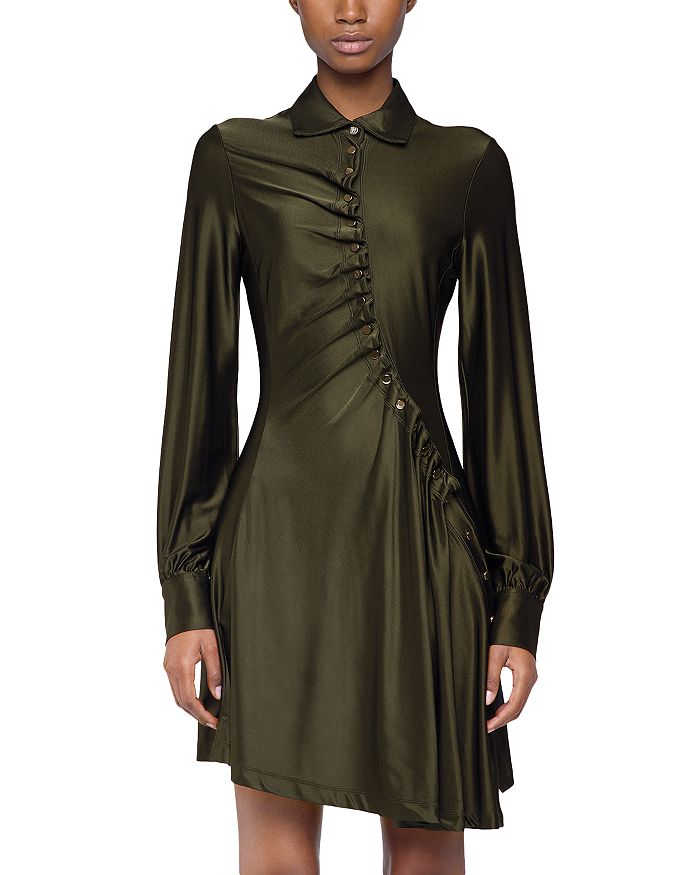 Короткое платье-халат Rabanne, зеленый
Короткое платье-халат Rabanne, зеленый