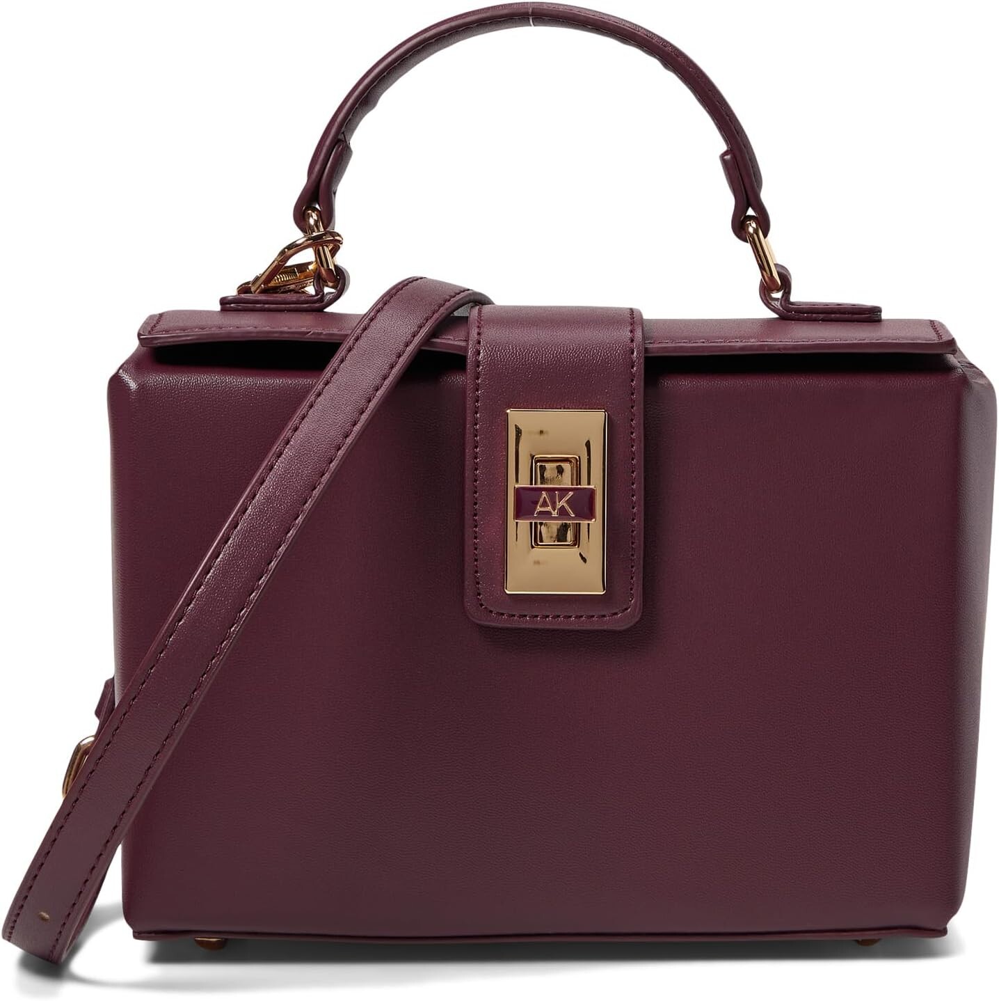 Сумка Anne Klein Convertible Box Bag with Enamel Turnlock, цвет Cranberry/Cranberry
Сумка Anne Klein Convertible Box Bag with Enamel Turnlock, цвет Cranberry/Cranberry