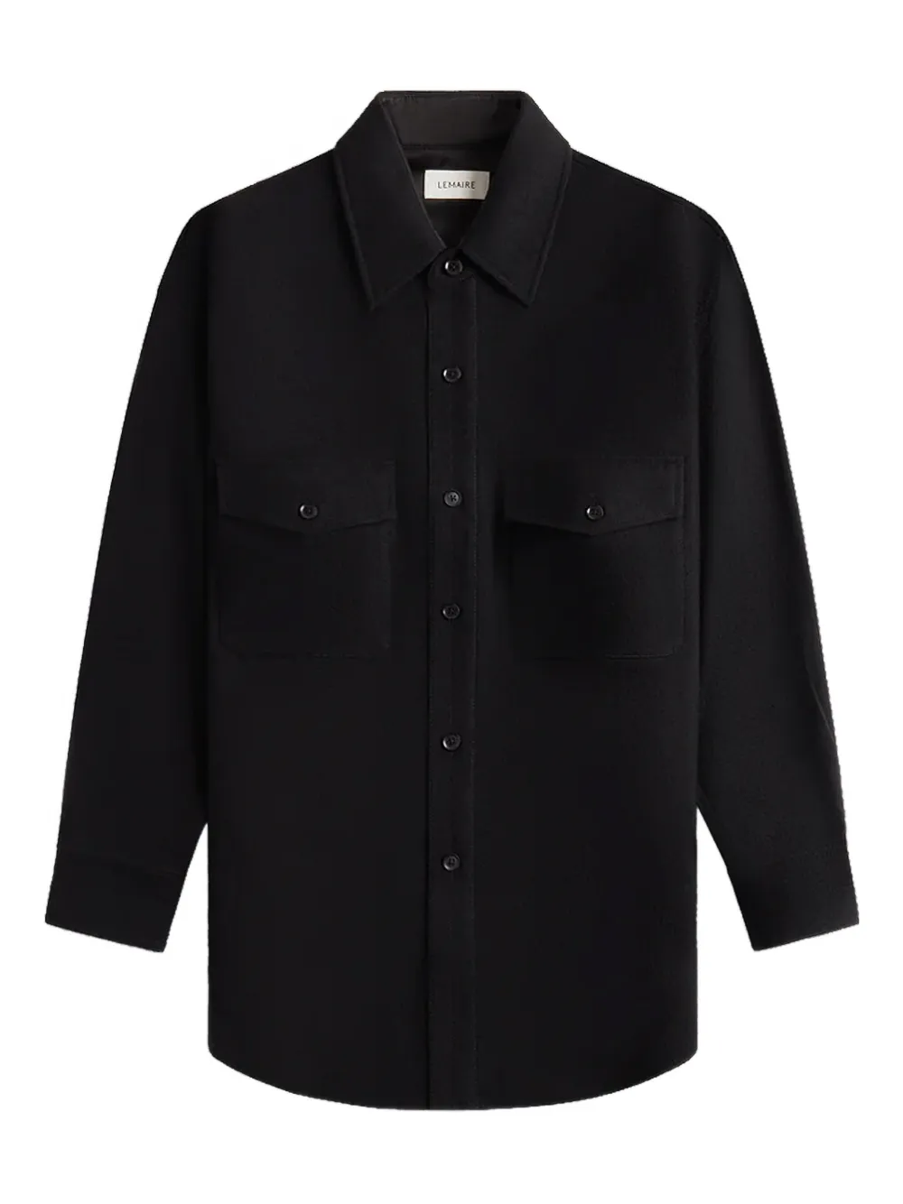 Рубашка с двумя карманами LEMAIRE, черный
Рубашка с двумя карманами LEMAIRE, черный