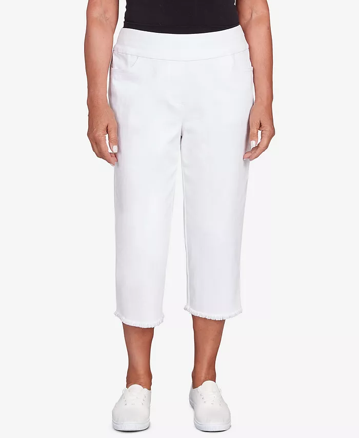 Женские классические джинсовые капри с бахромой Alfred Dunner, синий
Женские классические джинсовые капри с бахромой Alfred Dunner, синий