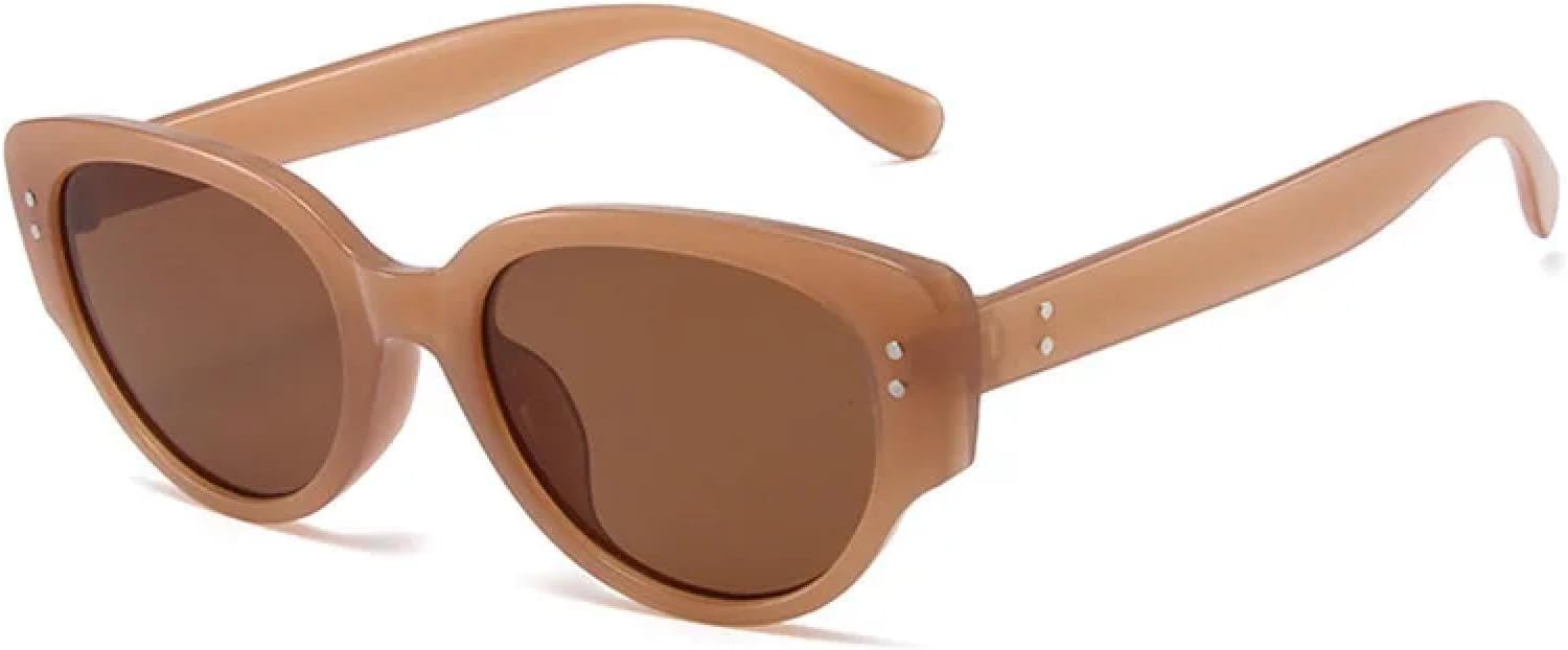 Солнцезащитные очки с защитой от УФ-излучения UV400 | Панк-стиль "Кошачий глаз" с разноцветными заклепками | Для женщин и мужчин, для занятий спортом на открытом воздухе и вождения DSVIGF, Brown-brown
Солнцезащитные очки с защитой от УФ-излучения UV400 | Панк-стиль "Кошачий глаз" с разноцветными заклепками | Для женщин и мужчин, для занятий спортом на открытом воздухе и вождения DSVIGF, Brown-brown