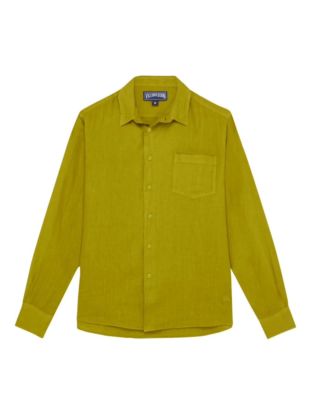 Рубашка с вышивкой и нагрудным карманом Vilebrequin, зеленый
Рубашка с вышивкой и нагрудным карманом Vilebrequin, зеленый