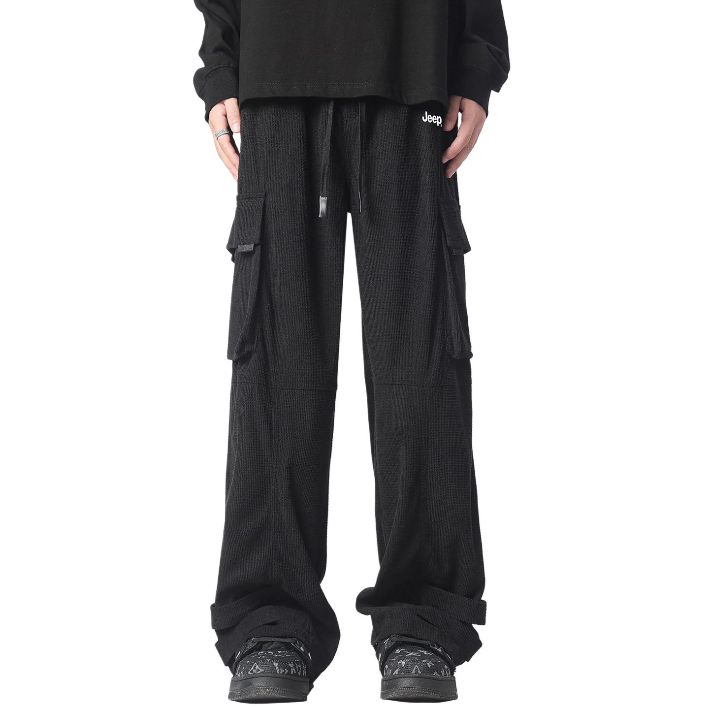 Повседневные брюки Unisex Moderate Straight Fit Jeep, черный
Повседневные брюки Unisex Moderate Straight Fit Jeep, черный