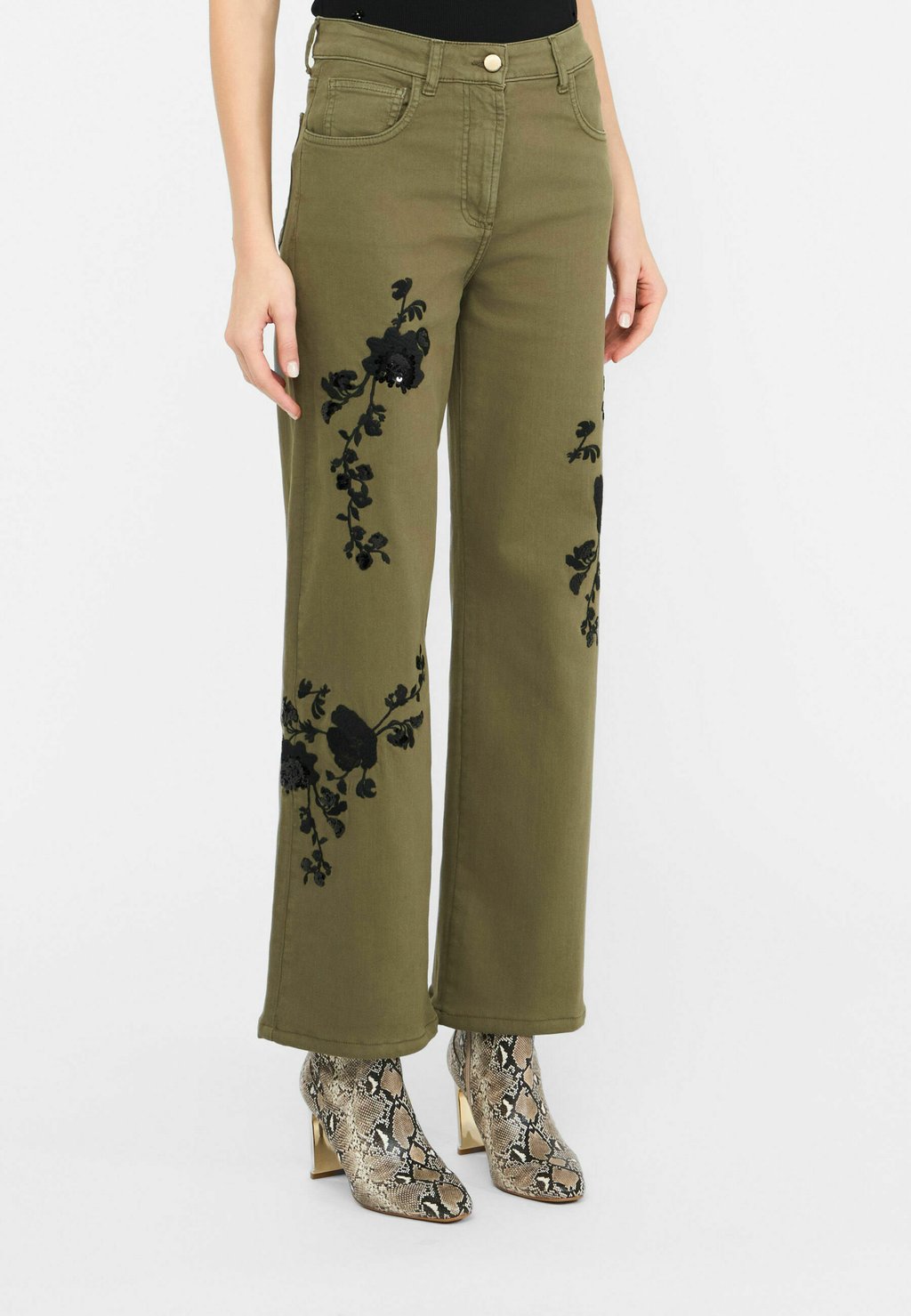 Джинсы прямого кроя LIU JO, темно-зеленый
Джинсы прямого кроя LIU JO, темно-зеленый