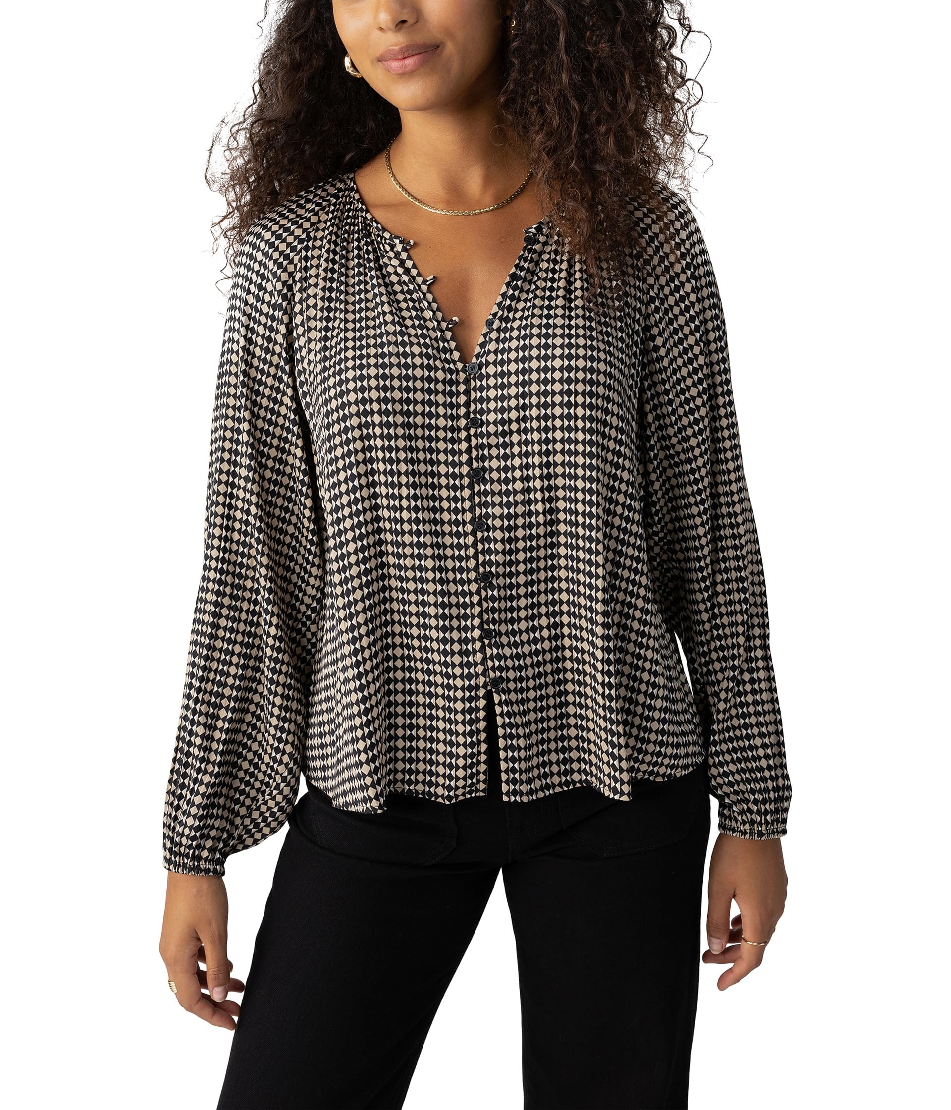 Блуза Sanctuary Geo Blouson Blouse, цвет Mini Geo
Блуза Sanctuary Geo Blouson Blouse, цвет Mini Geo