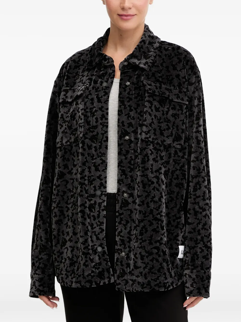 Рубашка с нагрудным карманом Ea7 Emporio Armani, серый
Рубашка с нагрудным карманом Ea7 Emporio Armani, серый