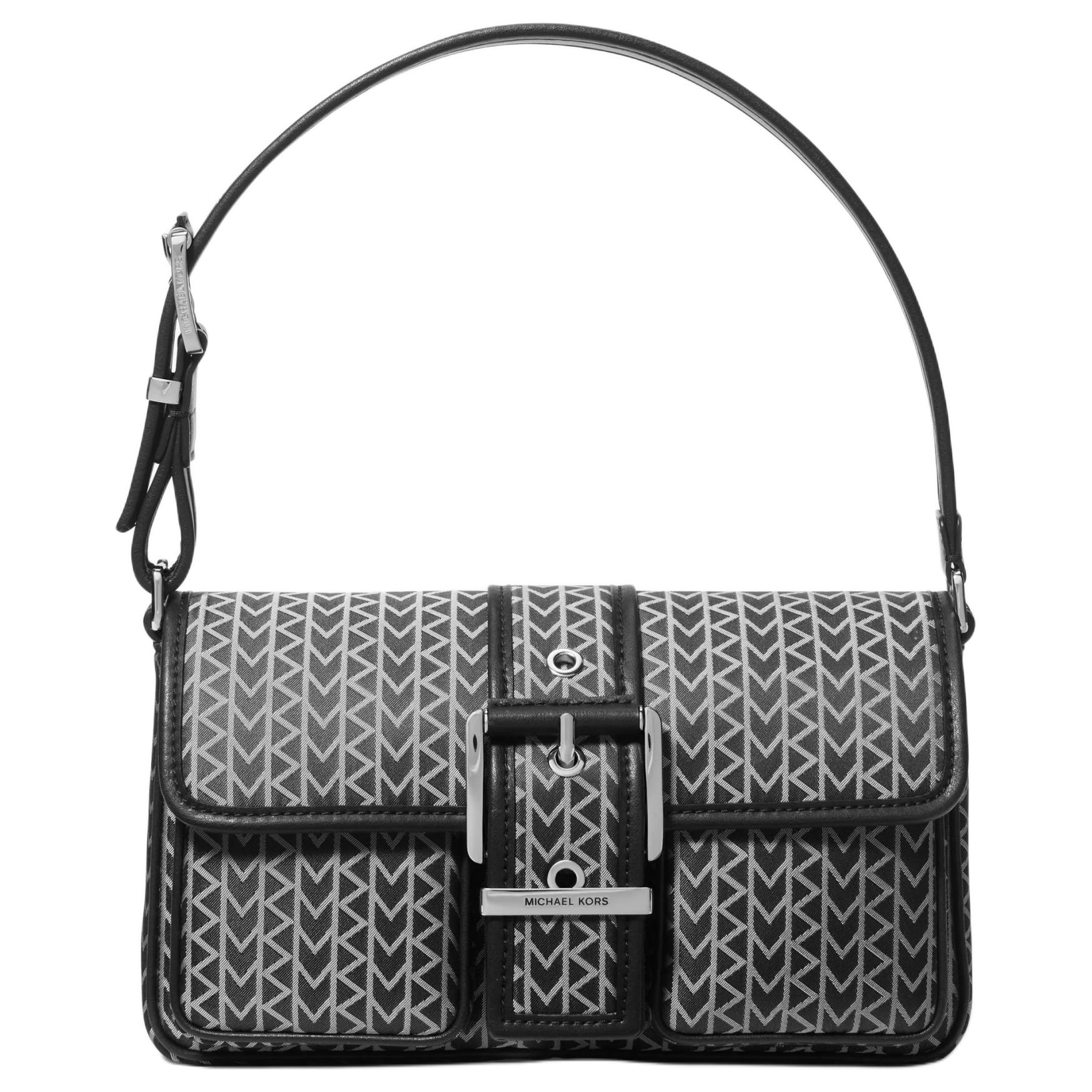 MICHAEL KORS Колби тканевая плечевая сумка средний размер женская черная белая
MICHAEL KORS Колби тканевая плечевая сумка средний размер женская черная белая