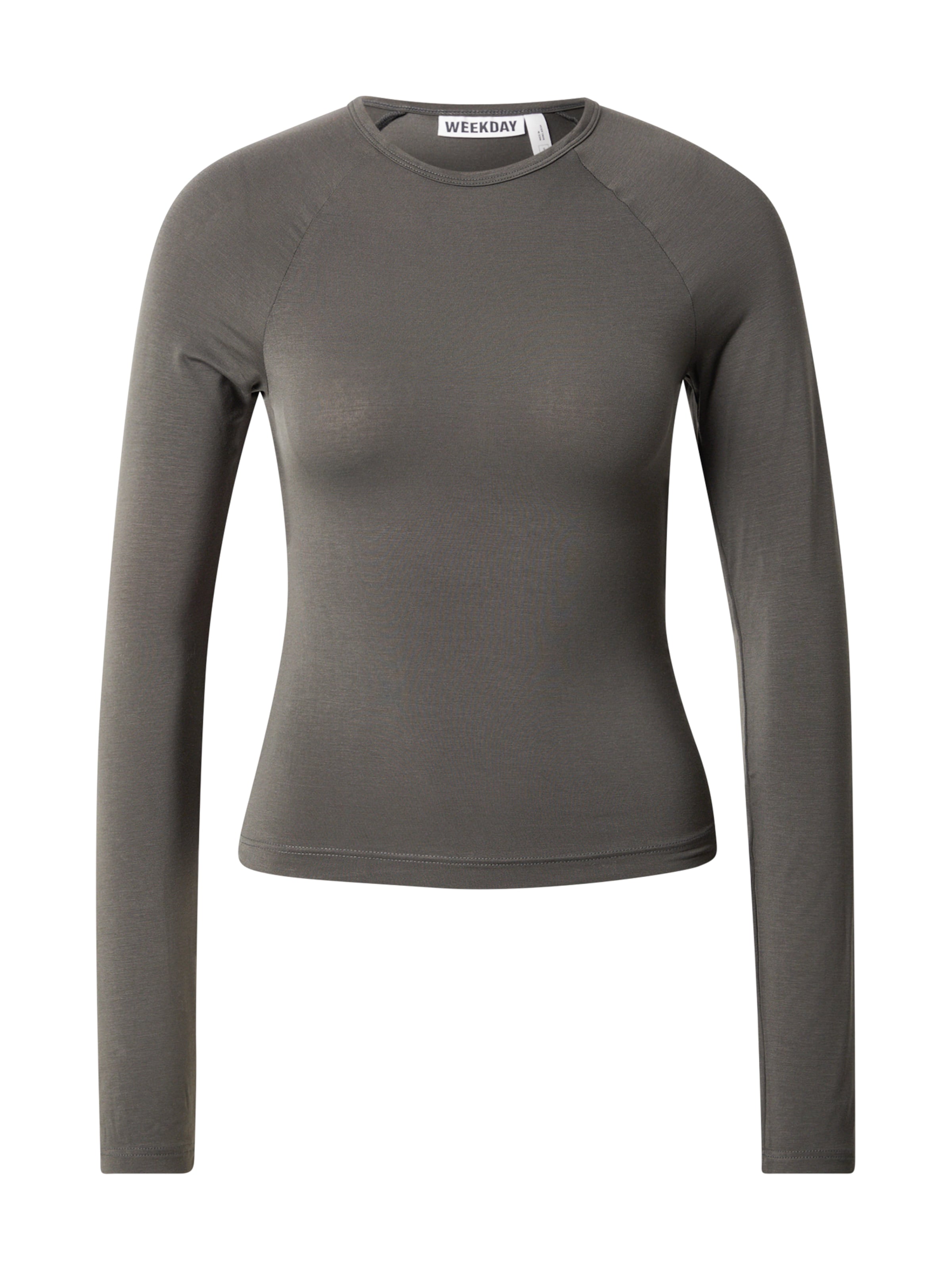 WEEKDAY Лонгслив 'Elma' в темно-сером цвете
WEEKDAY Лонгслив 'Elma' в темно-сером цвете