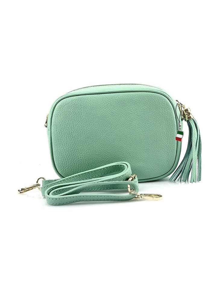 Кожаная сумка через плечо Florence bag бирюзового цвета примерно 21 см Florence
Кожаная сумка через плечо Florence bag бирюзового цвета примерно 21 см Florence