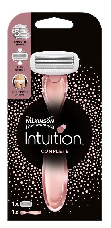 Wilkinson Intuition Complete женская бритва, 1 шт.
Wilkinson Intuition Complete женская бритва, 1 шт.