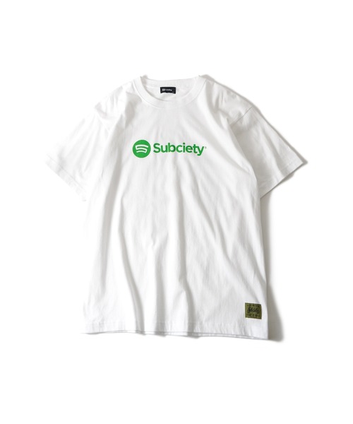 Футболка с принтом Subciety, белая
Футболка с принтом Subciety, белая