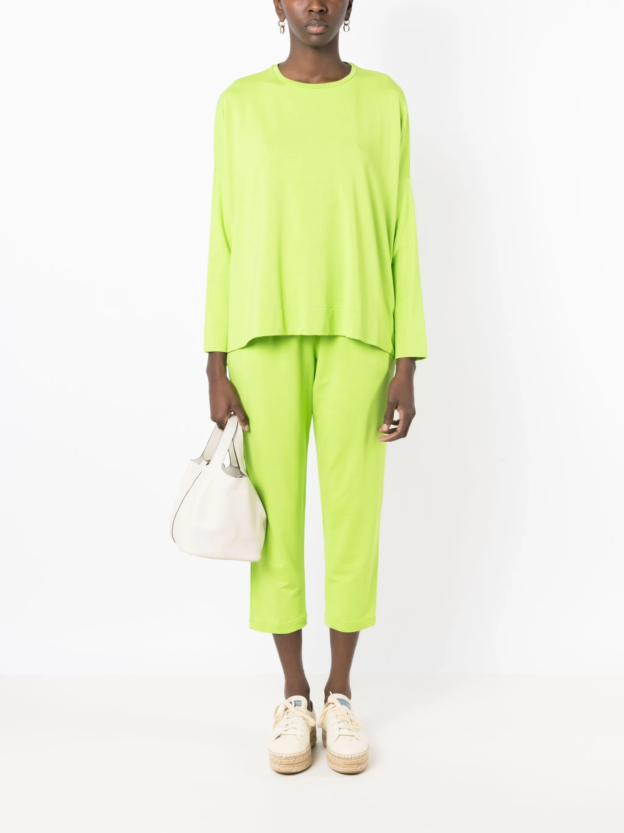 Укороченные брюки с кулиской Lenny Niemeyer, зеленый
Укороченные брюки с кулиской Lenny Niemeyer, зеленый